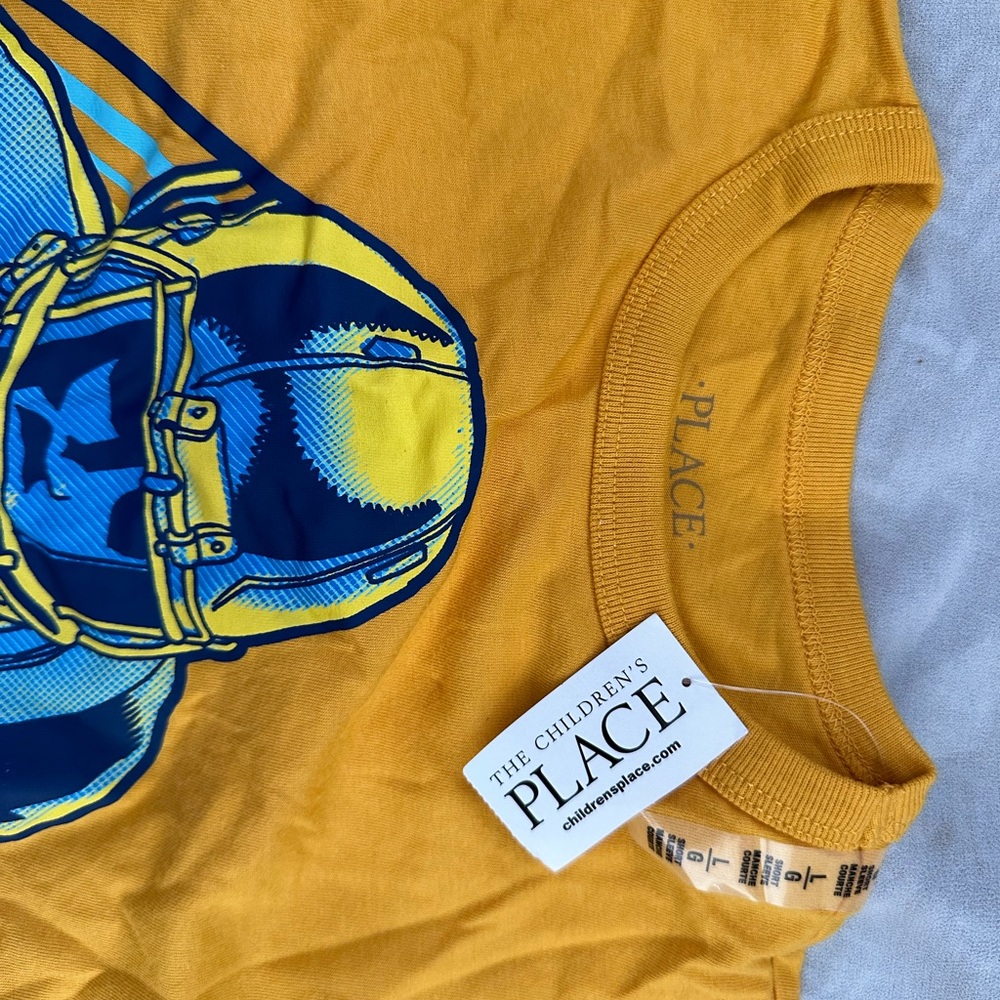 The Children's Place Yellow Graphic T-Shirt
